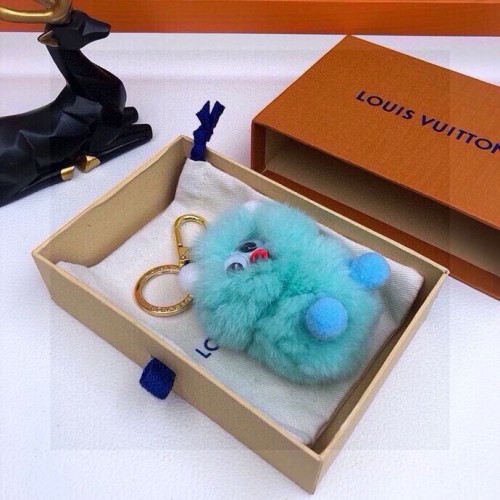 Louis Vuitton Fashion New Otter Rabbit Hair Monster Pendant Keychain