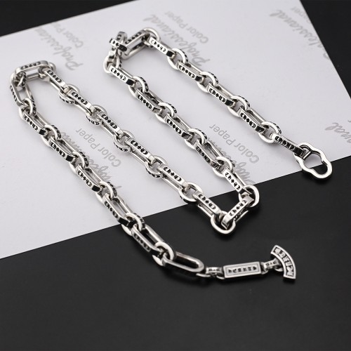 Chrome Hearts New Thick Chain Necklace Personalized Punk Trendy Sweater Necklace
