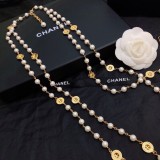 Chanel Classic Versatile Pearl Long Chain Sweater Chain