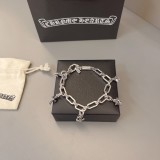 Chrome Hearts New Trendy New Multi Element Cross Anchor Bracelet
