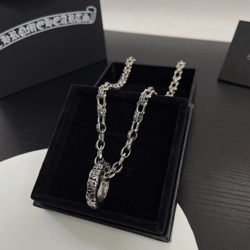 Chrome Hearts New Couple Retro Sanskrit Ring Necklace