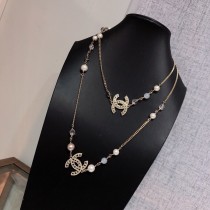 Chanel Classic New Pearl Long Chain Sweater Chain