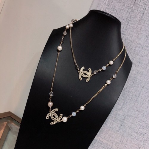Chanel Classic New Pearl Long Chain Sweater Chain