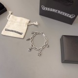 Chrome Hearts New Trendy New Multi Element Cross Anchor Bracelet