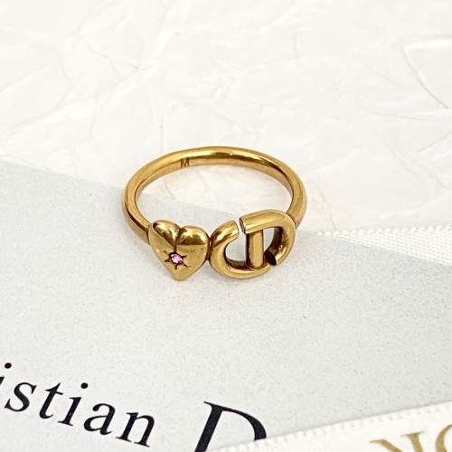 Dior Classic CD Letter Love Ring