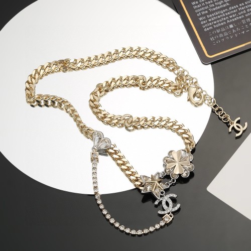 Chanel New Fashion Clover Star Necklace