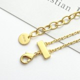 Dior New Double layered CD Pearl Bracelet