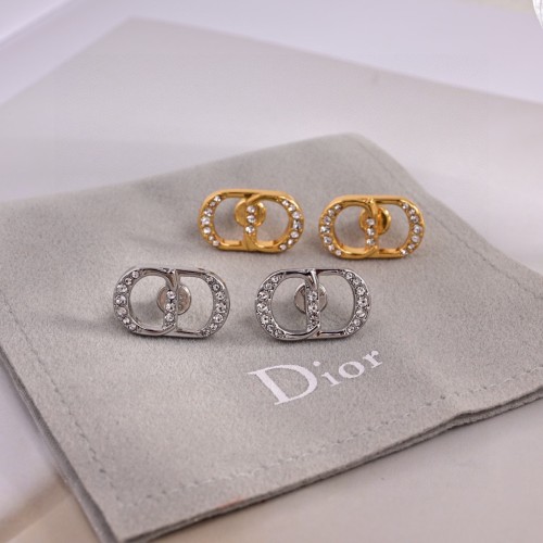 Dior New Classic Minimalist CD Earrings