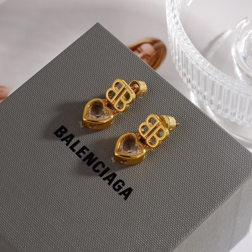 Balenciaga New Classic Letter Love Earrings