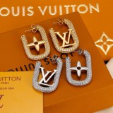 Louis Vuitton New Personalized Logo Asymmetric Earstuds