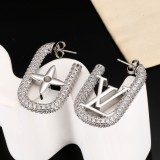 Louis Vuitton New Personalized Logo Asymmetric Earstuds