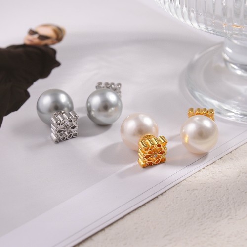 Loewe New Classic Personalized Letter Earrings