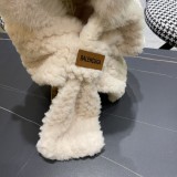 Balenciaga Women's Autumn/Winter Cute One Piece Scarf Ear Protection Hat