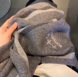 Louis Vuitton Men's Fashion Versatile Embroidered Logo Cashmere Scarf Size: 30 * 180 CM