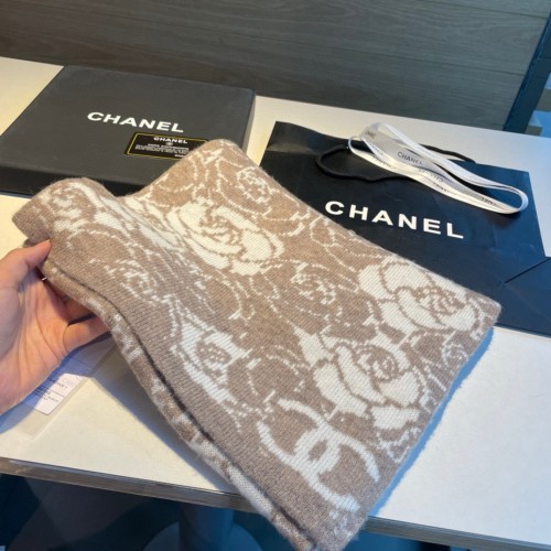 Chanel Classic Versatile Jacquard Cashmere Scarf Size: 30 * 180 CM
