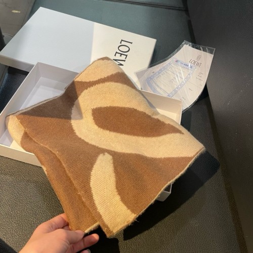 Loewe Fashion Versatile Logo Jacquard Scarf Size: 30 * 180 CM