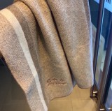 Louis Vuitton Men's Fashion Versatile Embroidered Logo Cashmere Scarf Size: 30 * 180 CM