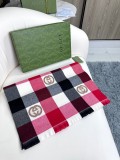 Gucci Classic GG Pattern Versatile Cashmere Scarf Size: 45 * 185 CM