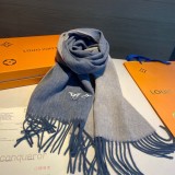Louis Vuitton Classic Embroidered Logo Cashmere Scarf Size: 30 * 180 CM
