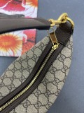 Gucci New GG Mini Canvas Handbag Underarm Bag Size: 20 × 18.5 × 10 CM