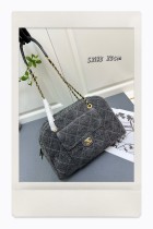 Chanel New Retro Cowboy Bowling Bag Size: 35 CM