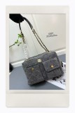 Chanel New Retro and Playful Hobo Cowboy Small Box Bag Size: 33 × 20 × 13 CM