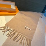 Louis Vuitton Classic Embroidered Logo Cashmere Scarf Size: 30 * 180 CM