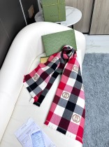 Gucci Classic GG Pattern Versatile Cashmere Scarf Size: 45 * 185 CM