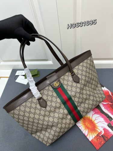 Gucci New Classic Full Leather Shopping Bag Handbag Size: 38x28x14 CM