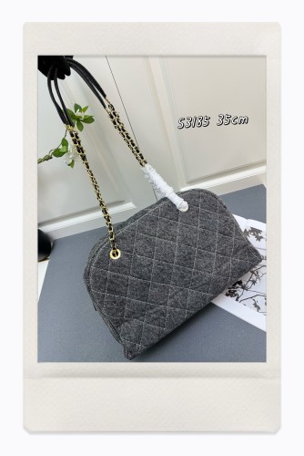 Chanel New Retro Cowboy Bowling Bag Size: 35 CM