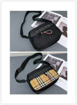 Burberry Classic 3D Letter Logo Paddy Bag Crossbody Bag Size: 22.5 x 6.5 x 16 CM