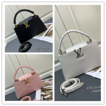 Louis Vuitton Classic Logo Letter Handbag Crossbody Bag Size: 33x19x9 CM