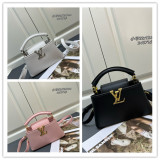 Louis Vuitton Classic Logo Letter Mini Handbag Size: 22 x 12 x 8 CM