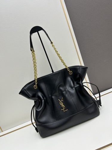 Yves Saint Laurent New Sheepskin Handbag Vertical Edition  Garbage Bag  Size: 33x32x9 CM