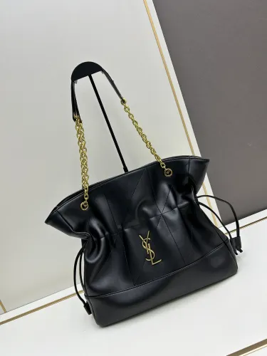 Yves Saint Laurent New Sheepskin Handbag Vertical Edition  Garbage Bag  Size: 33x32x9 CM