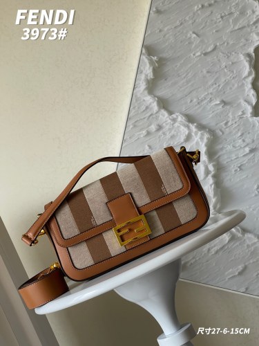 Fendi New Handmade Striped Kitten Bag Size: 27X6X15 CM