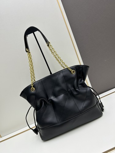Yves Saint Laurent New Sheepskin Handbag Vertical Edition  Garbage Bag  Size: 33x32x9 CM