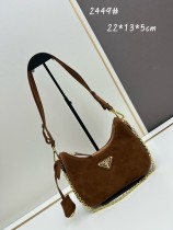 Prada New Retro Nylon Underarm Bag Size: 22 * 13 CM