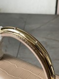 Versace New Fashion Crocodile Pattern Printed Handbag Crossbody Bag Size: 26X12 × 20 CM