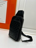 Louis Vuitton Classic Chessboard Pattern Shoulder Bag Size: 20x31x7CM