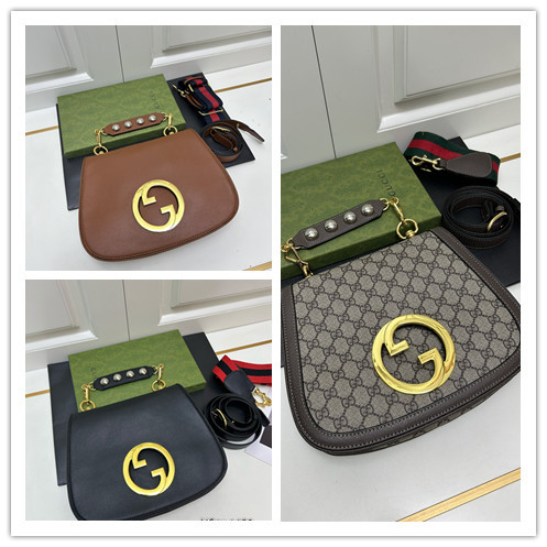 Gucci Classic Retro Interlocking G Handbag Crossbody Bag Size: 29 x 22 x 7 CM