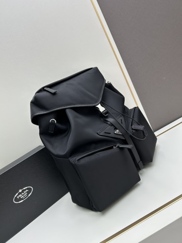 Prada Classic Nylon Backpack Strap Bag Size: 36x46x14 CM