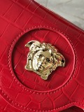 Versace New Fashion Crocodile Pattern Printed Handbag Crossbody Bag Size: 26X12 × 20 CM