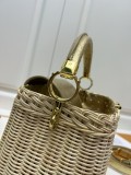 Louis Vuitton Fashion Vine Weaving Picnic Box Size: 27 × 17.3 × 9 CM