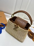 Louis Vuitton Fashion Vine Weaving Picnic Box Size: 27 × 17.3 × 9 CM