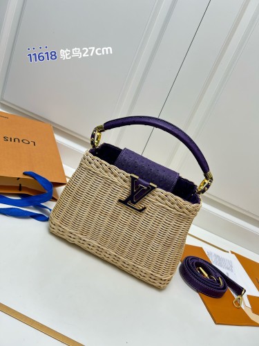 Louis Vuitton Fashion Vine Weaving Picnic Box Size: 27 × 17.3 × 9 CM