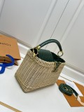 Louis Vuitton Fashion Vine Weaving Picnic Box Size: 27 × 17.3 × 9 CM