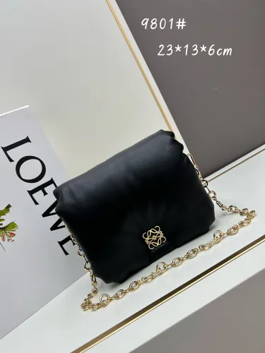 Loewe Fashion Sheepskin Puffer Goya Handbag Size: 23x13x6 CM