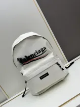 Balenciaga New Blur Cola White Nylon Backpack Size: 30x40x20 CM