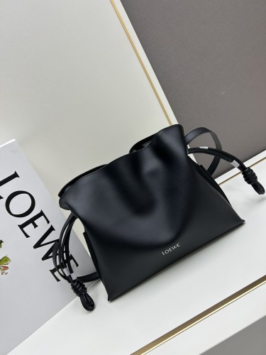 Loewe Classic Logo Embossed Leather Handbag Size: 30x24.5x10.5 CM